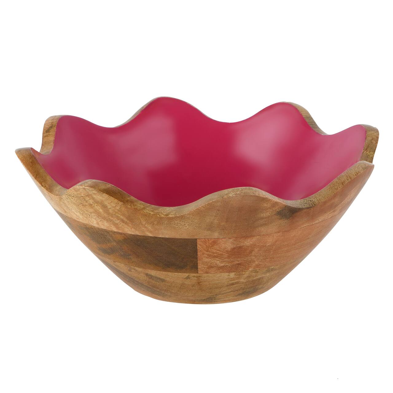 Bol en bois émaillé de 24,6 cm Serre chaude de Celebrate It